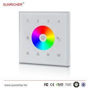 Sunricher SR-2812WI GLASS FRONTED <strong>DMX</strong> <strong>CONTROLLER</strong> 4 ZONES PLUS WIFI CONTROL - Product Image 4