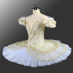 2019 Performance del nuovo anno fatto a mano piccolo MOQ 1 pezzo di cigno bianco Performance di balletto <span class=keywords><strong>tutù</strong></span> per <span class=keywords><strong>le</strong></span> ragazze - Product Image 2
