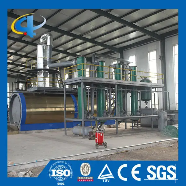 Used Engine Oil Recycling plant Waste Engine Oil Distillation