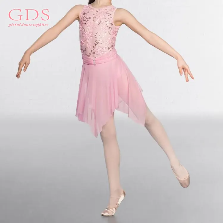 女の子のための卸売ドレスダンスウェアバレエ衣装