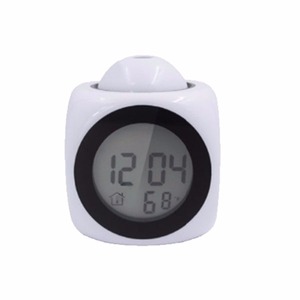 Sveglia con Proiezione Mini Cubo Digitale Intelligente Parlante con Alba Simulata Caricatore Wireless <span class=keywords><strong>Radio</strong></span> LED per Bambini - Product Image 6