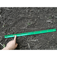 Semoir à graines facile en plastique 23"L pour 6 guides de plantation RAPITECH GA083 pour l'agriculture, le jardinage et les accessoires de jardinage