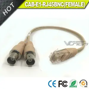 10FT CAB-E1-RJ45BNC-FEMALE Cisc0 RJ45-Dual BNC E1 Cable