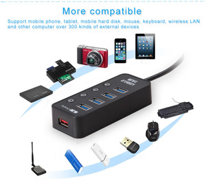 Hot vente de haute qualité usb <span class=keywords><strong>multi</strong></span> hub <span class=keywords><strong>raid</strong></span> usb hub - Product Image 1