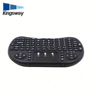I8 Mini คีย์บอร์ด Air เม้าส์ทัชแพด2.4G คีย์บอร์ดไร้สายการเชื่อมต่อ USB - Product Image 3