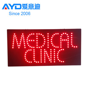 Pastel caliente interior pantalla LED acrílico LED Flasher artes marciales tienda LED pantalla de publicidad proveedor de fábrica - Product Image 5