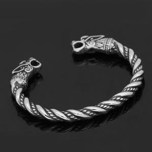 In Acciaio Inox Vichingo Testa di Drago Del Braccialetto Del Braccialetto Dei Monili Per Gli Uomini - Product Image 3