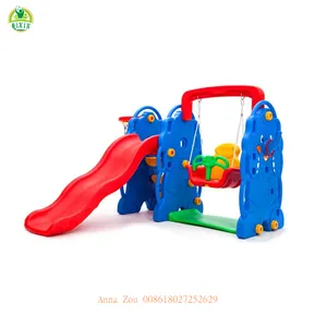 Guangzhou enfants unique balançoire et toboggan à vendre/balançoire et toboggan ser pour enfants (QX-18161B)