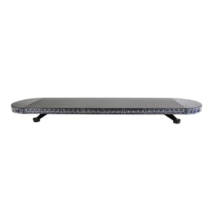 Luz de barra de advertencia montada en el techo del coche de barra de luces de ambulancia impermeable ámbar con altavoz de sirena - Product Image 3