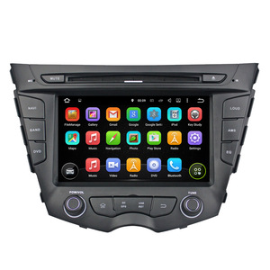 Android 13 Octa core 7 "xe cho <span class=keywords><strong>DVD</strong></span> Player cho Hyundai Veloster 2011-2013 GPS DAB OBD wifi tám lõi Bảng điều khiển vị trí TV CD - Product Image 2