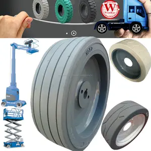 Bueno neumáticos de elevación de tijera precio 10x3 para la plataforma elevadora Genie - Product Image 1