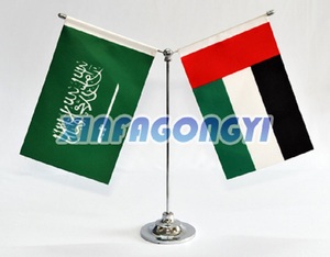 Banderín <span class=keywords><strong>de</strong></span> mesa Mini <span class=keywords><strong>de</strong></span> escritorio con diseño personalizado Banderas <span class=keywords><strong>de</strong></span> soporte mini elegantes - Product Image 2