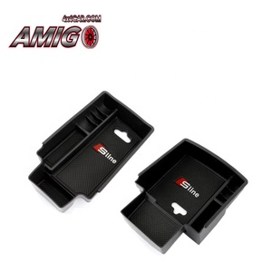 Boîte de rangement Pour <span class=keywords><strong>Audi</strong></span> A3 A4 A4L A5 <span class=keywords><strong>Q3</strong></span> Q5 Console boîte - Product Image 2