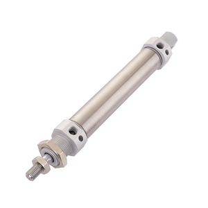 SMC de acero inoxidable no reparable cilindro redondo con cojín MFC20-40 - Product Image 2