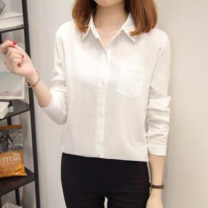 Camisa <span class=keywords><strong>de</strong></span> <span class=keywords><strong>vestir</strong></span> <span class=keywords><strong>de</strong></span> manga larga <span class=keywords><strong>de</strong></span> un bolsillo <span class=keywords><strong>de</strong></span> color blanco <span class=keywords><strong>de</strong></span> señora <span class=keywords><strong>de</strong></span> oficina <span class=keywords><strong>de</strong></span> alta calidad <span class=keywords><strong>para</strong></span> <span class=keywords><strong>mujer</strong></span> - Product Image 4