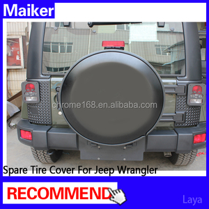 Maiker offorad-Accesorios de exterior para coche, piezas de coche para <span class=keywords><strong>jeep</strong></span> <span class=keywords><strong>wrangler</strong></span> jk jl, cubierta de neumático de repuesto para camión - Product Image 5