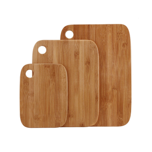 Ensemble de 3 planches à découper en bambou Moso de qualité alimentaire, traitées à l'huile, pour évier de cuisine - Product Image 3