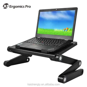 Best selling Adjustable and Multifunctional Aluminium laptop computer table