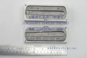 Jingzhanyi fabbrica di gioielli di progettazione e produzione di articoli per la tavola, fodero in metallo con manico in alluminio, stampo di collegamento personalizzato - Product Image 3