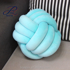Coussins de sol noués, <span class=keywords><strong>coussin</strong></span> moderne en forme de nœud, <span class=keywords><strong>coussin</strong></span> en velours polyester, <span class=keywords><strong>coussin</strong></span> en forme de nœud épais, rembourrage en fibres creuses - Product Image 4
