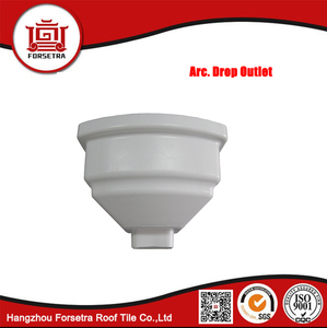 Thái Lan Chất Lượng Cao UPVC Mưa Chuỗi Nhựa Lợp Máng Xối Và Downspout Cho Thoát Nước Mưa - Product Image 5