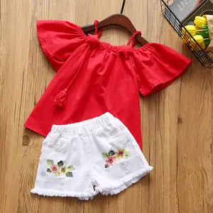 Hao Baby 2022 In Shorts Edition t-shirt per bambini abito a fiori abbigliamento per bambini abito a due pezzi