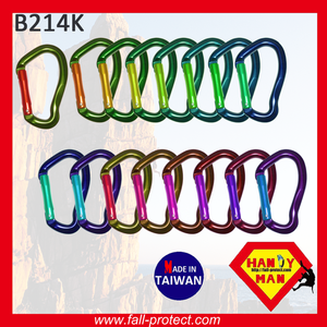 Mousqueton d'escalade en aluminium, outil d'extérieur, robuste, 23KN B - Product Image 5