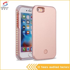 Oem <span class=keywords><strong>Admis</strong></span> Bas Prix Antichoc Led Smart Cas de Téléphone Pour Iphone 7 Cas Téléphone - Product Image 1
