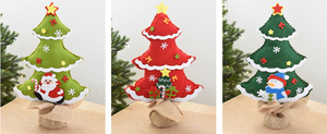 Ornements <span class=keywords><strong>de</strong></span> Noël en gros, petites décorations artificielles, mini <span class=keywords><strong>sapin</strong></span> <span class=keywords><strong>de</strong></span> Noël en feutre - Product Image 5