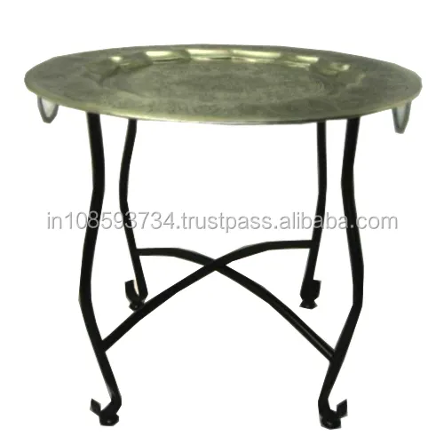 Table basse décorative Table marocaine pliante géante pour jardin avec poignée Meubles de salon pour la maison