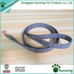 Correa de cuello de perro de algodón con logotipo impreso personalizado de moda premium al por mayor - Product Image 4