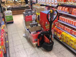 PE Batterie Lithium-ion 1.2T Transpalette Électrique avec simplifient l'opération et niveau entretien <span class=keywords><strong>EPT12</strong></span>-EZX - Product Image 6