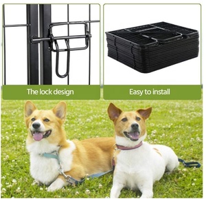 Galvanized Heavy Duty <strong>Dog</strong> Friendly <strong>Large</strong> Space Wire Mesh Kennels Customized Outdoor Pet <strong>Play</strong> Cage <strong>Pens</strong> - Product Image 5