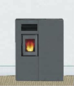 Poêle à granulés de bois plat de 5 kW, Poêle à granulés, Cheminée à granulés Slimline à vendre - Product Image 1