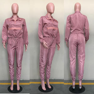 2022 водонепроницаемый спортивный костюм с индивидуальным дизайном из 2 предметов, ветровка, костюм для бега, женский спортивный костюм - Product Image 6