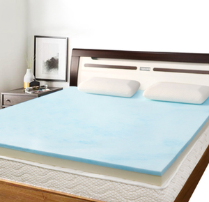 Materasso e letto King size in Memory Foam Topper in Gel naturale con impacco sottovuoto - Product Image 1