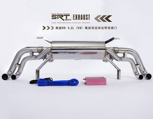 Tubo di scarico dell'acciaio inossidabile del tubo di scarico 2014 <span class=keywords><strong>R8</strong></span> per <span class=keywords><strong>Audi</strong></span> <span class=keywords><strong>R8</strong></span> 4.2L(V8) con il tubo di scarico della valvola - Product Image 2
