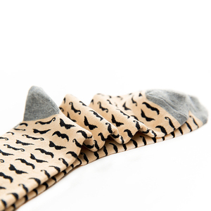 Calcetines de algodón peinado bigote personalizado - Product Image 2
