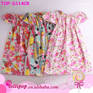 Abito Estivo Casual per Bambine con Spalle Scoperte, Vestito da Festa per Bambine da 0 a 6 Anni - Product Image 2