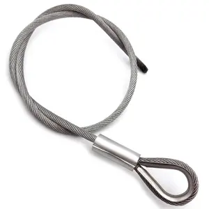 Rvs Beentje Creëren Versterkte Loop In Draad Touw Lifting Sling