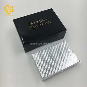 ดีแฟชั่นการพิมพ์ไพ่ทาโรต์บัตรทอง24K จุ่มโป๊กเกอร์กับกล่องไม้ - Product Image 2