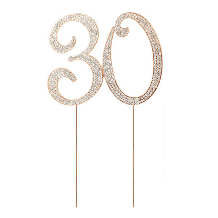 clear rhinestone rose gold