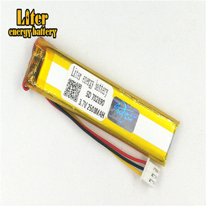 Socket 2.5-3 P 3.7 V 702890 2800 mah factory high quality lithium polymer battery rechargeable li-ion battery lipo - Product Image 3
