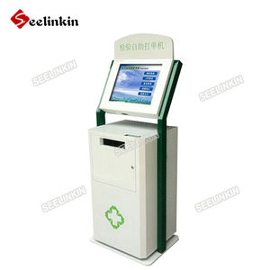 Scanner de documents d'identité pour femmes, documents d'identité sur pied, balles d'alarme, kiosque de balayage - Product Image 4