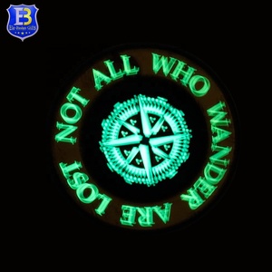 3D xoay quần áo tùy chỉnh nhãn phát triển trong miếng vá tối - Product Image 2