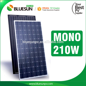 Bluesun panel solar 200 w 24 v mono 72 células 180 w 185 w 190 w 210 w módulo solar - Product Image 1