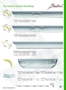 <span class=keywords><strong>Corniche</strong></span> de <span class=keywords><strong>plafond</strong></span> décorative en PU de haute qualité, bon <span class=keywords><strong>prix</strong></span>, belle, nouvelle, moderne et luxueuse - Product Image 4