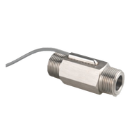 Le débitmètre FHS-1SV-1T30L-4SS du fournisseur chinois 1.0 ~ 30 L/min en acier inoxydable couleur argent conçu pour l'eau