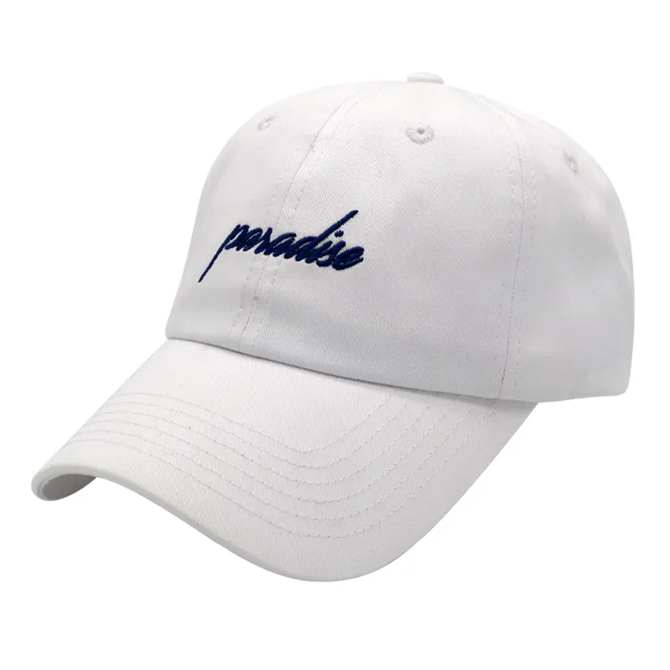 Einfache Papa Hut benutzer definierte 6 Panel unstrukturierte Plain Dad Hats Blank Caps