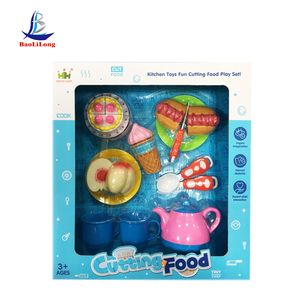 Juego de juegos para el hogar para niños, frutas, verduras, juegos de pizza, juguetes de corte, juguetes de cocina - Product Image 1